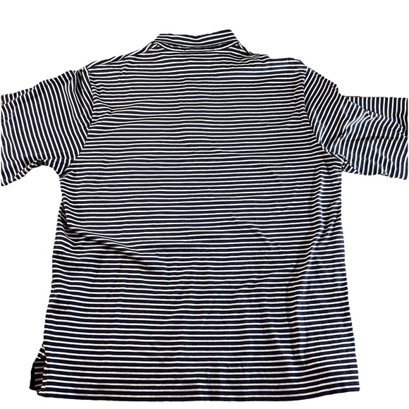 Polo Golf Ralph Lauren Striped Golf Club Logo Short Sleeve Polo Shirt - Picture 4 of 6